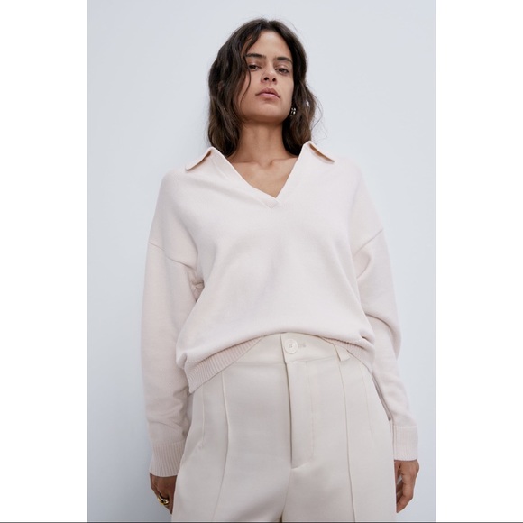 Zara Soft Effect Knit Sweater - Picture 1 of 4